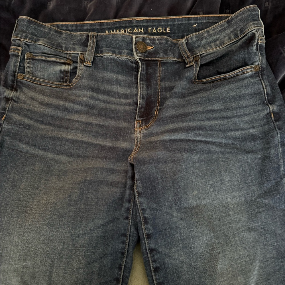 American Eagle Dark Blue Favorite boyfriend jeans
